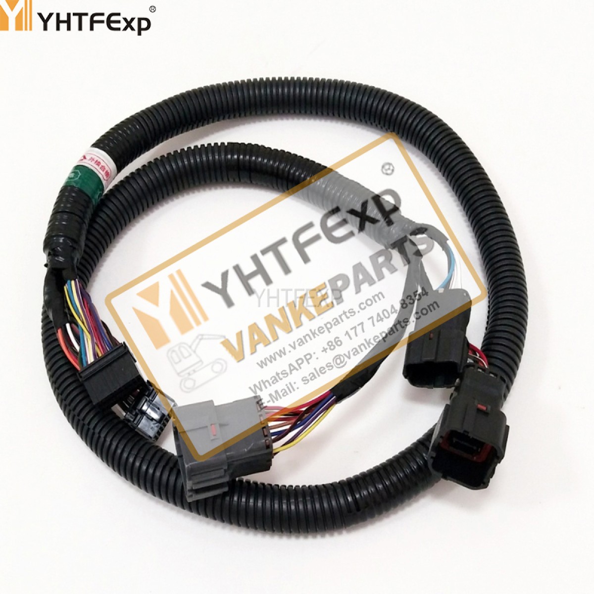 Komatsu Excavator 7 Air Conditioner Control Board Wire Harnesses